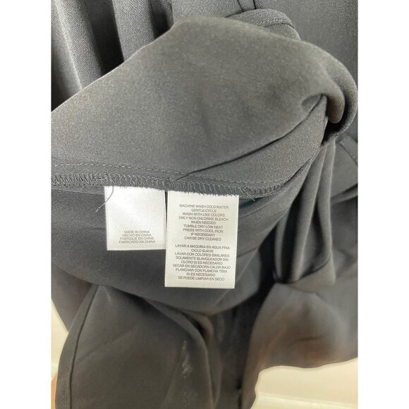 RACHEL ROY Najila Split Back Blouse In Black  (Plus Size) - Picture 8 of 9